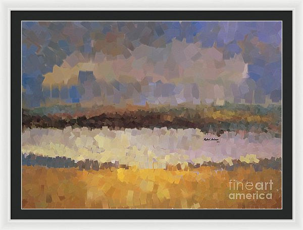 Framed Print - Abstract Landscape 1524