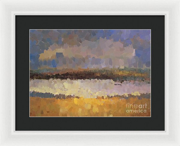 Framed Print - Abstract Landscape 1524