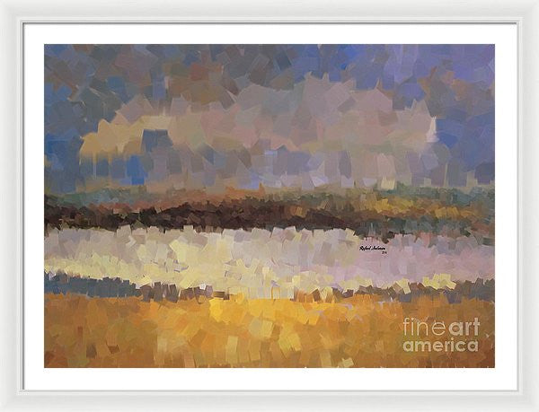 Framed Print - Abstract Landscape 1524