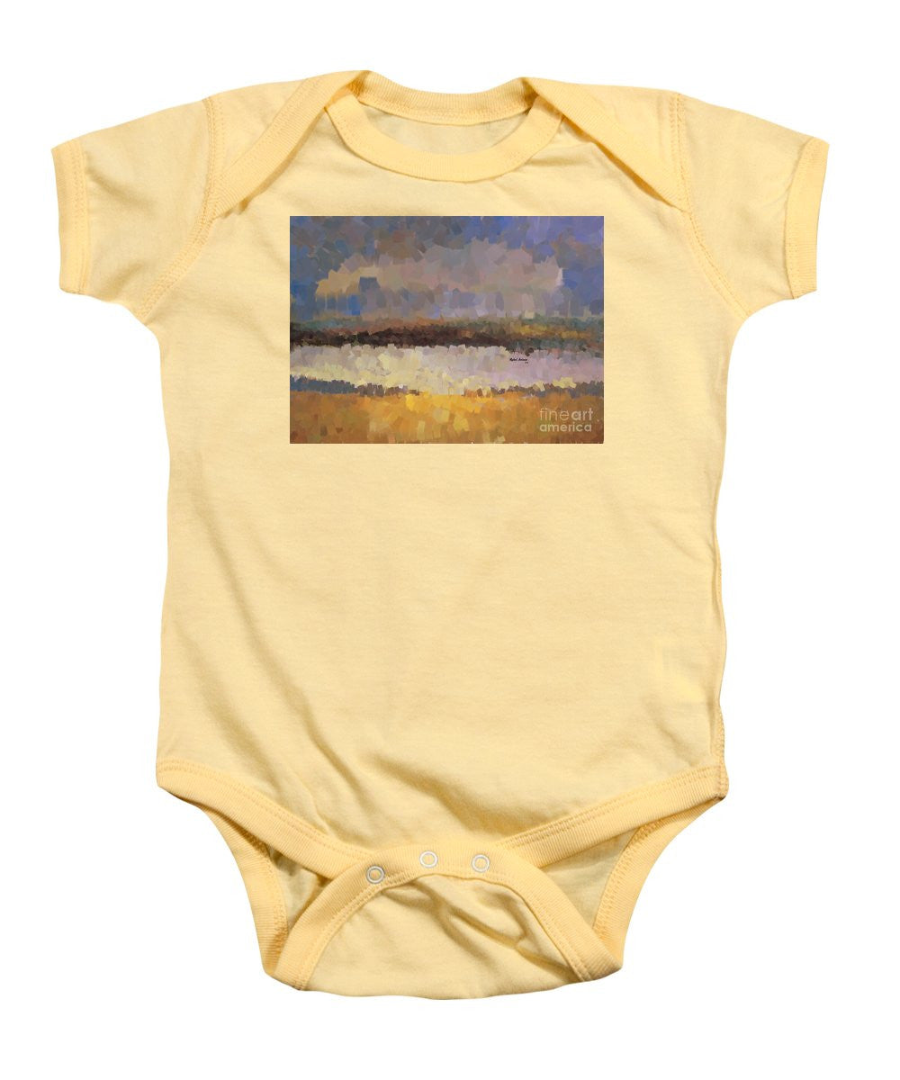 Baby Onesie - Abstract Landscape 1524