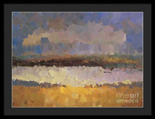 Framed Print - Abstract Landscape 1524