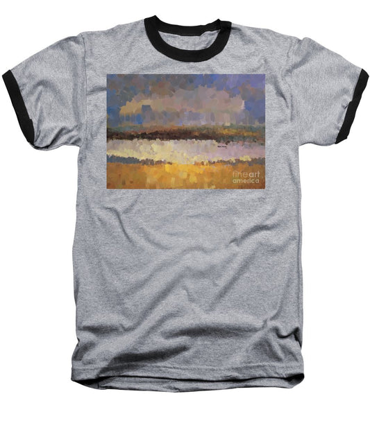 Baseball T-Shirt - Abstract Landscape 1524