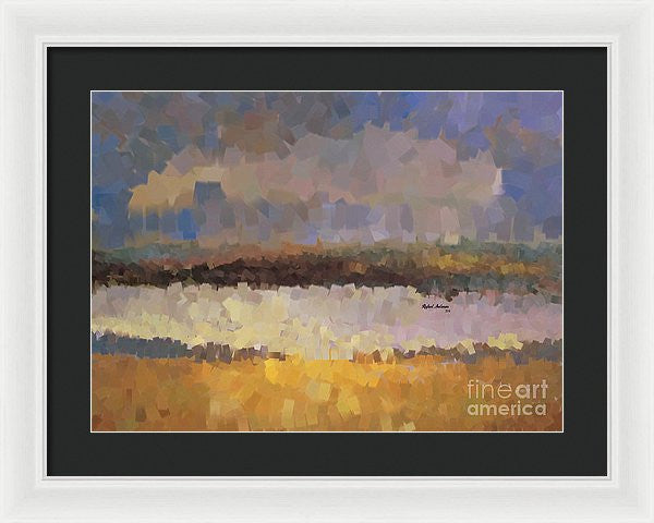 Framed Print - Abstract Landscape 1524