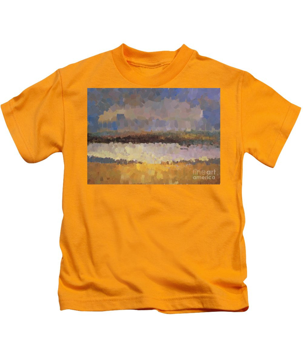 T-shirt pour enfant - Paysage abstrait 1524