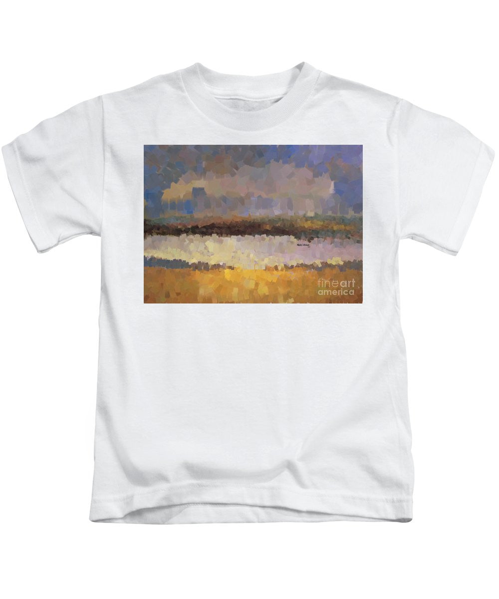 T-shirt pour enfant - Paysage abstrait 1524