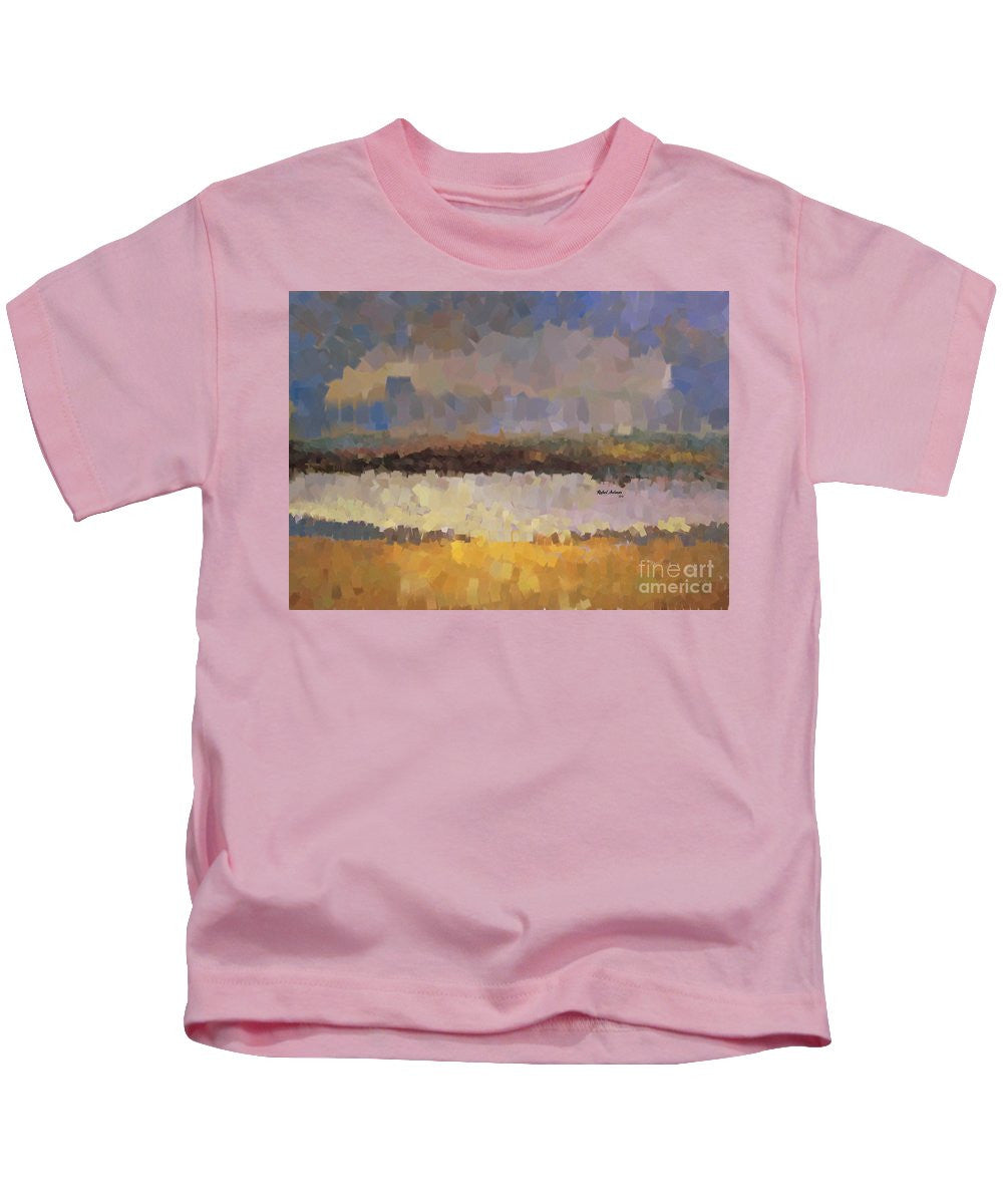 T-shirt pour enfant - Paysage abstrait 1524