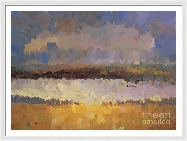 Framed Print - Abstract Landscape 1524