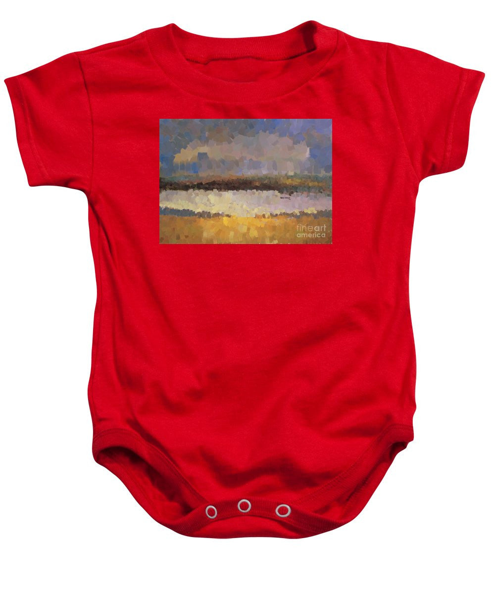 Baby Onesie - Abstract Landscape 1524