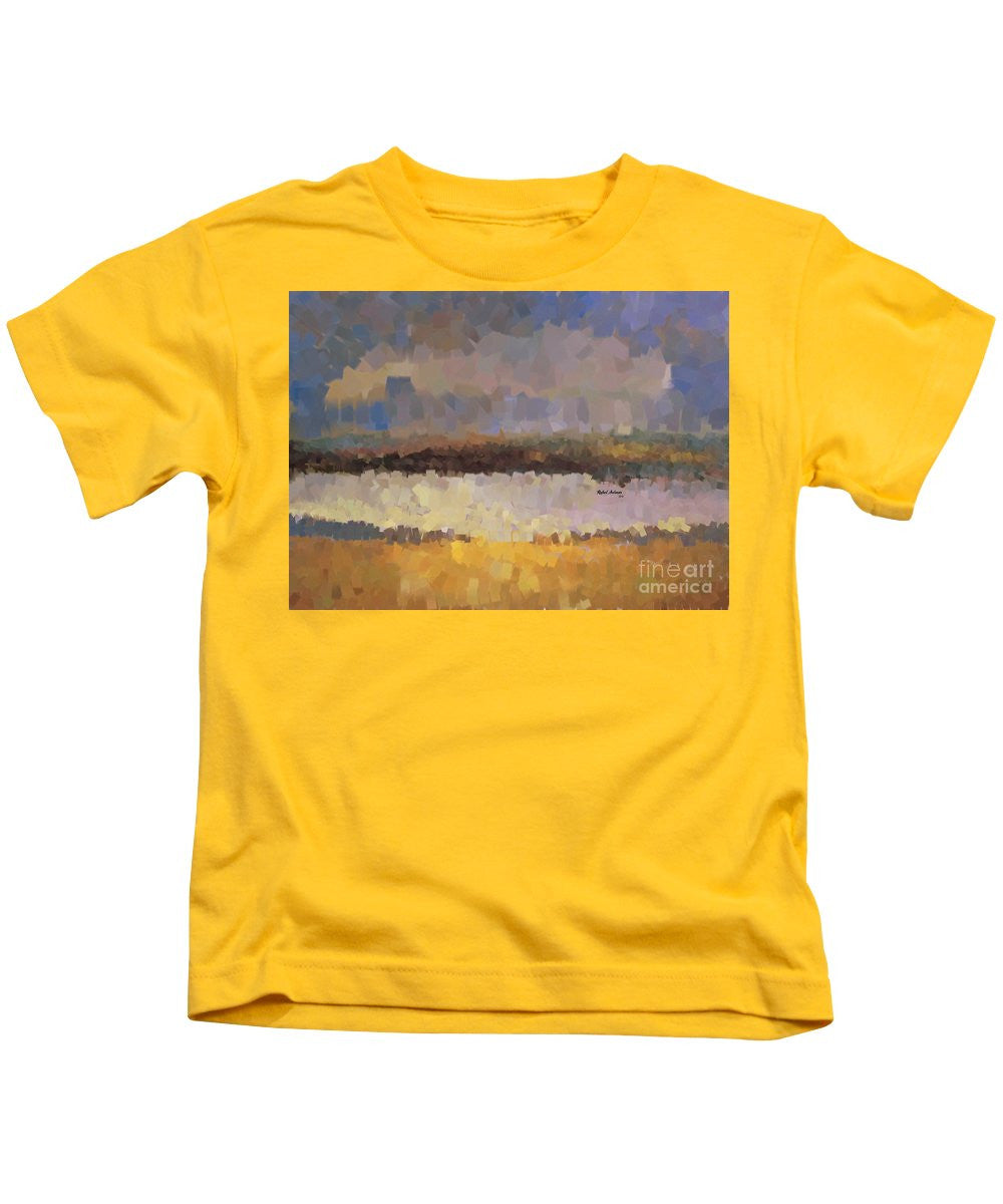 T-shirt pour enfant - Paysage abstrait 1524