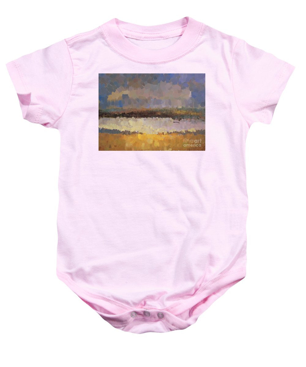 Baby Onesie - Abstract Landscape 1524