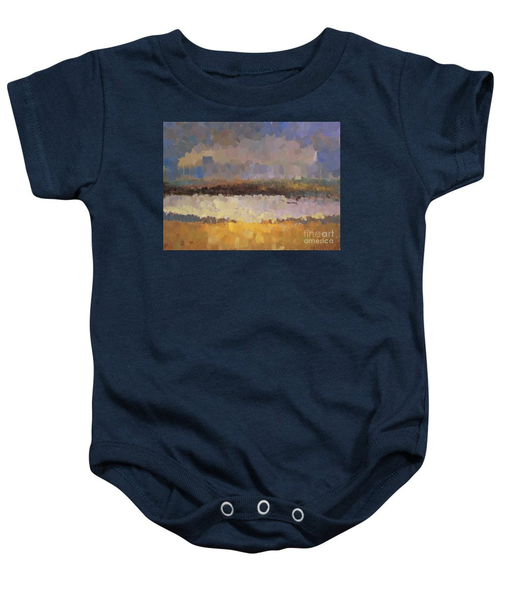 Baby Onesie - Abstract Landscape 1524