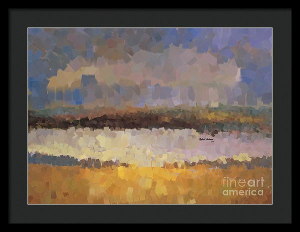 Framed Print - Abstract Landscape 1524