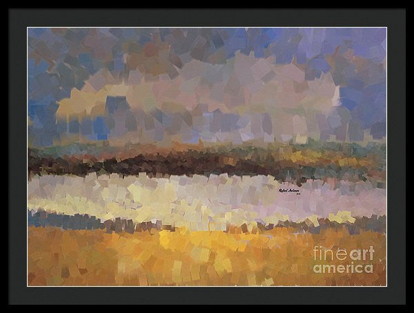 Framed Print - Abstract Landscape 1524