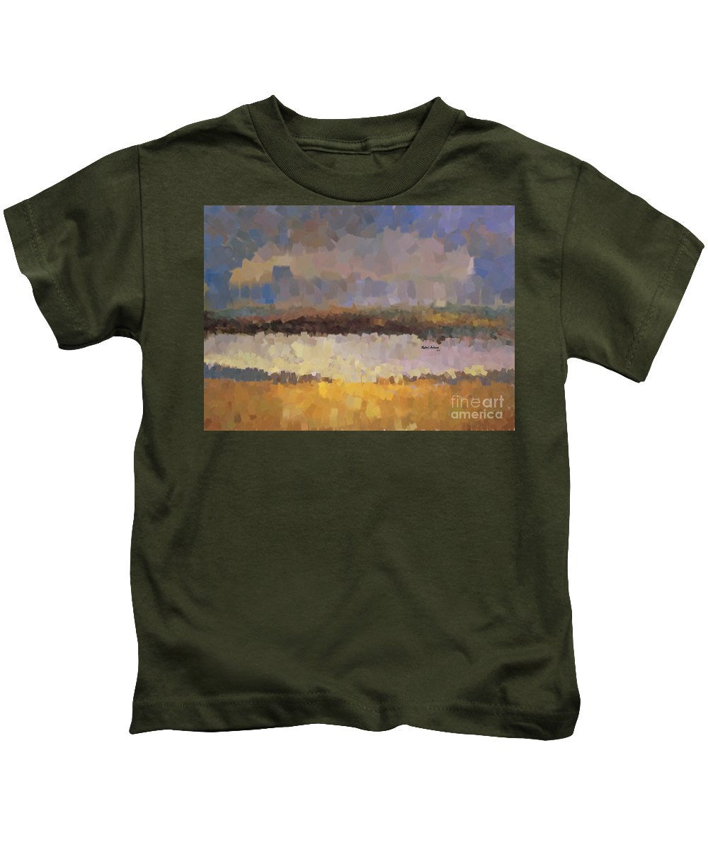 T-shirt pour enfant - Paysage abstrait 1524