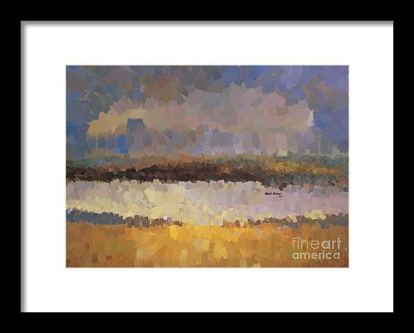 Framed Print - Abstract Landscape 1524