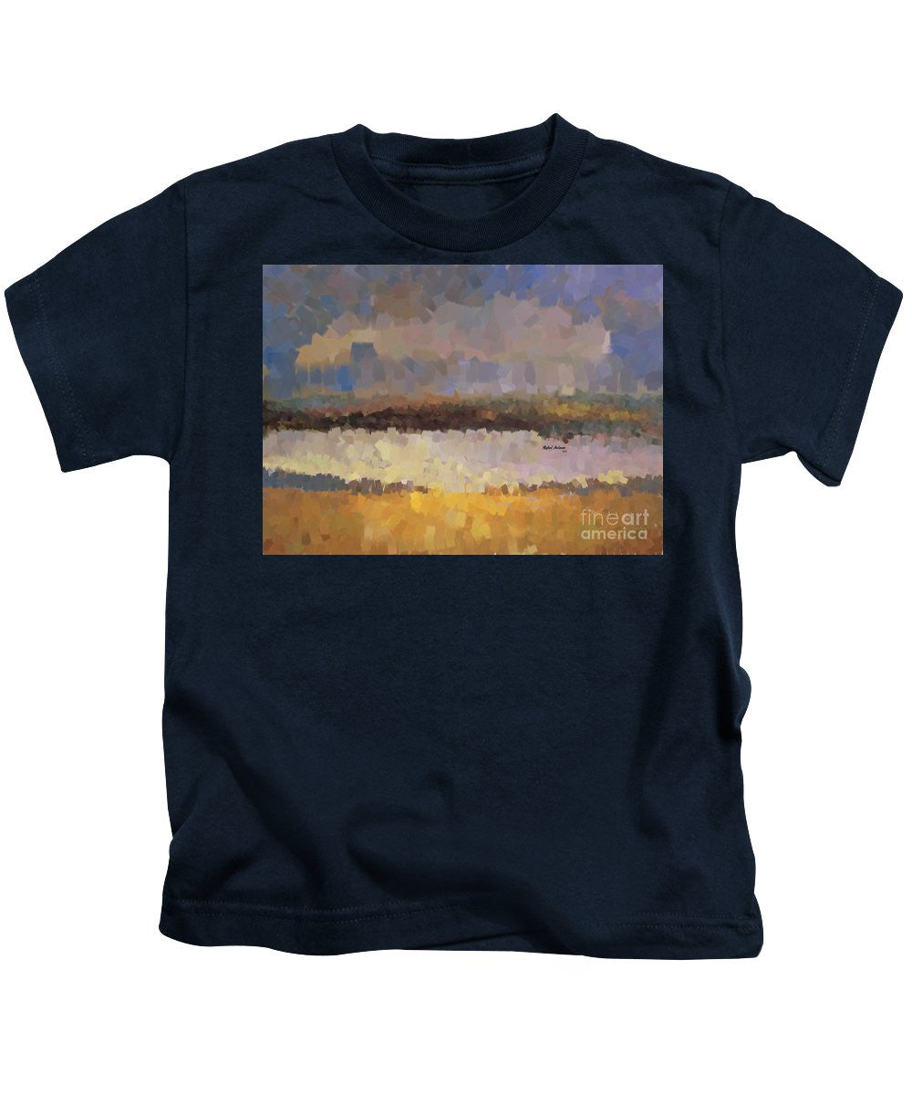 T-shirt pour enfant - Paysage abstrait 1524