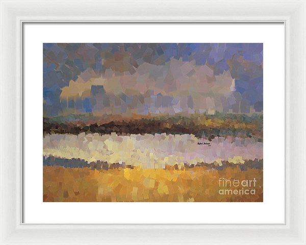 Framed Print - Abstract Landscape 1524