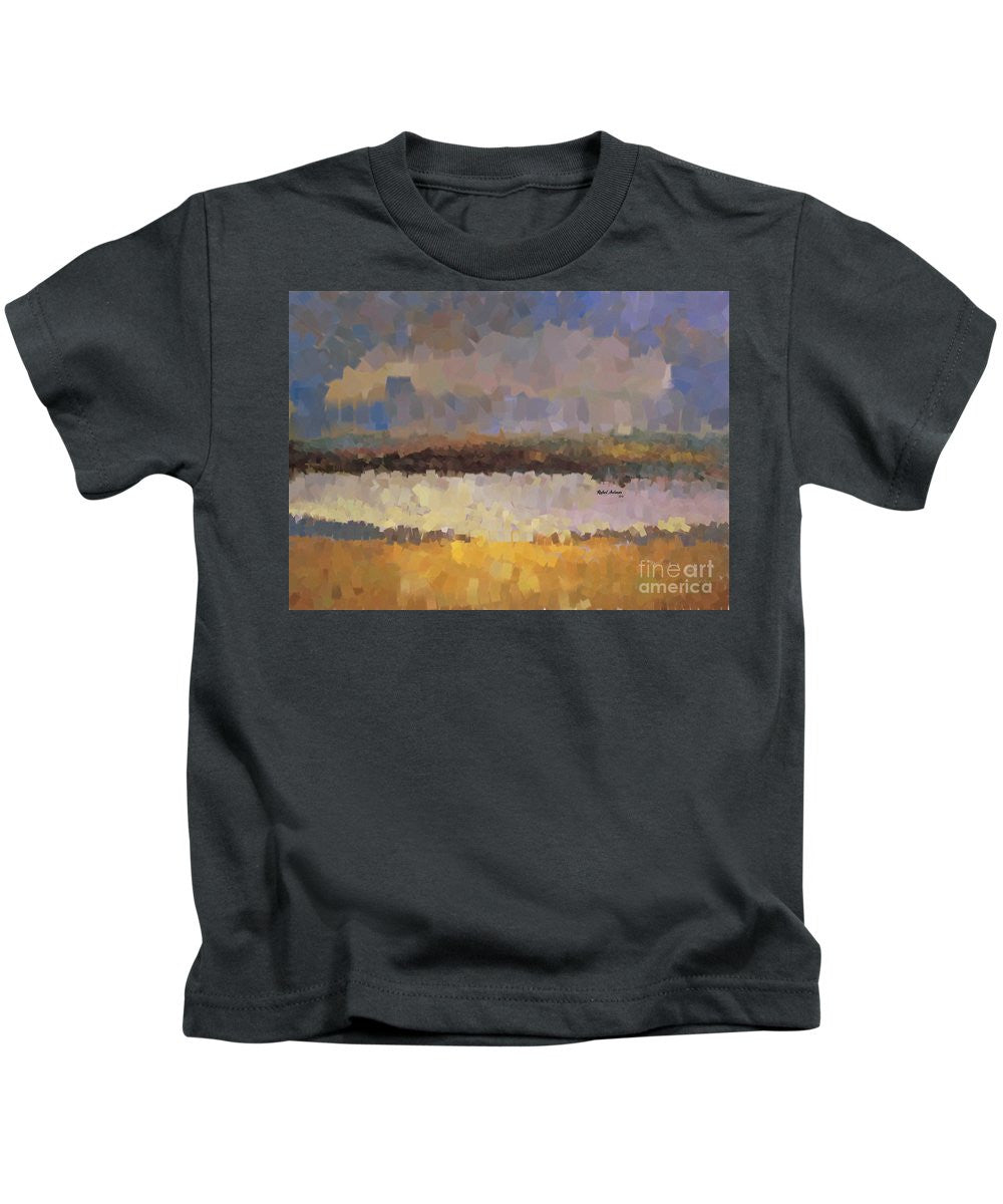 T-shirt pour enfant - Paysage abstrait 1524