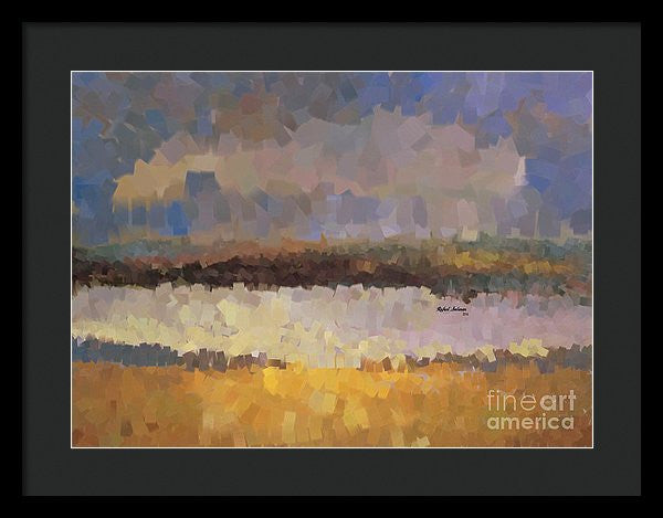 Framed Print - Abstract Landscape 1524