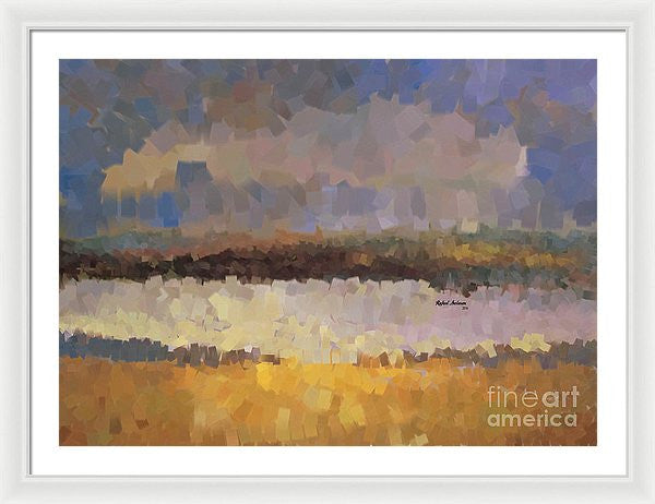 Framed Print - Abstract Landscape 1524