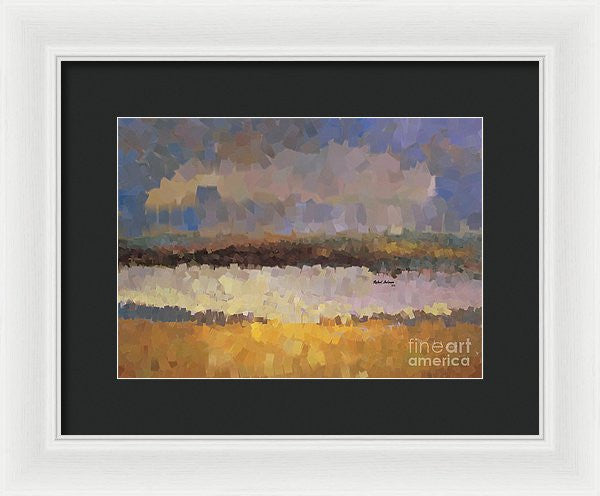 Framed Print - Abstract Landscape 1524