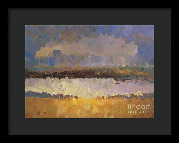 Framed Print - Abstract Landscape 1524