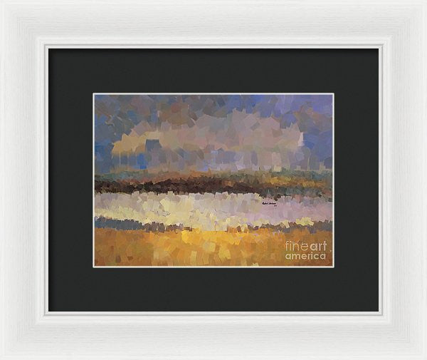 Framed Print - Abstract Landscape 1524