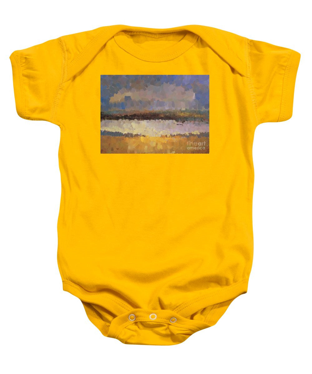 Baby Onesie - Abstract Landscape 1524