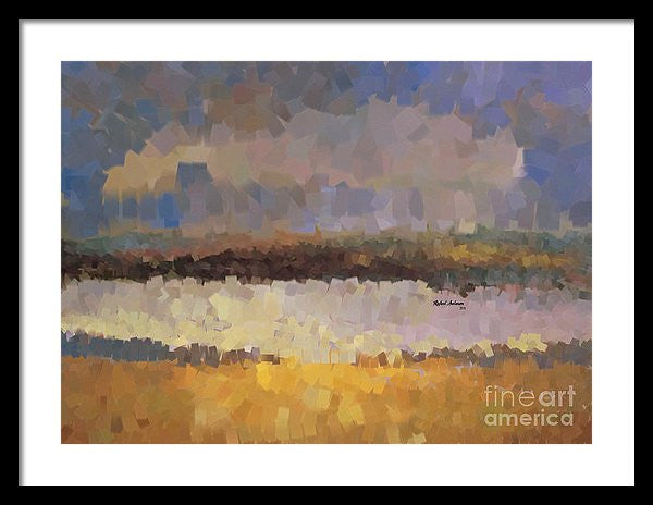 Framed Print - Abstract Landscape 1524