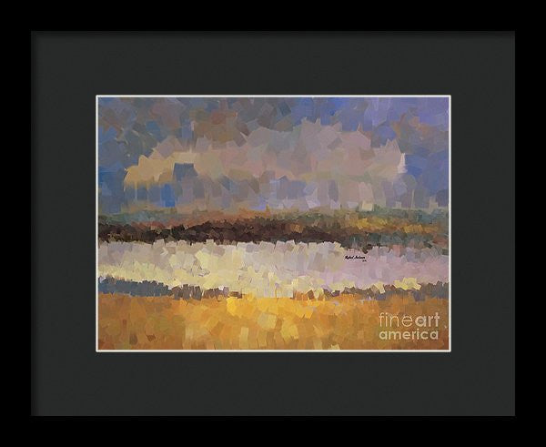 Framed Print - Abstract Landscape 1524