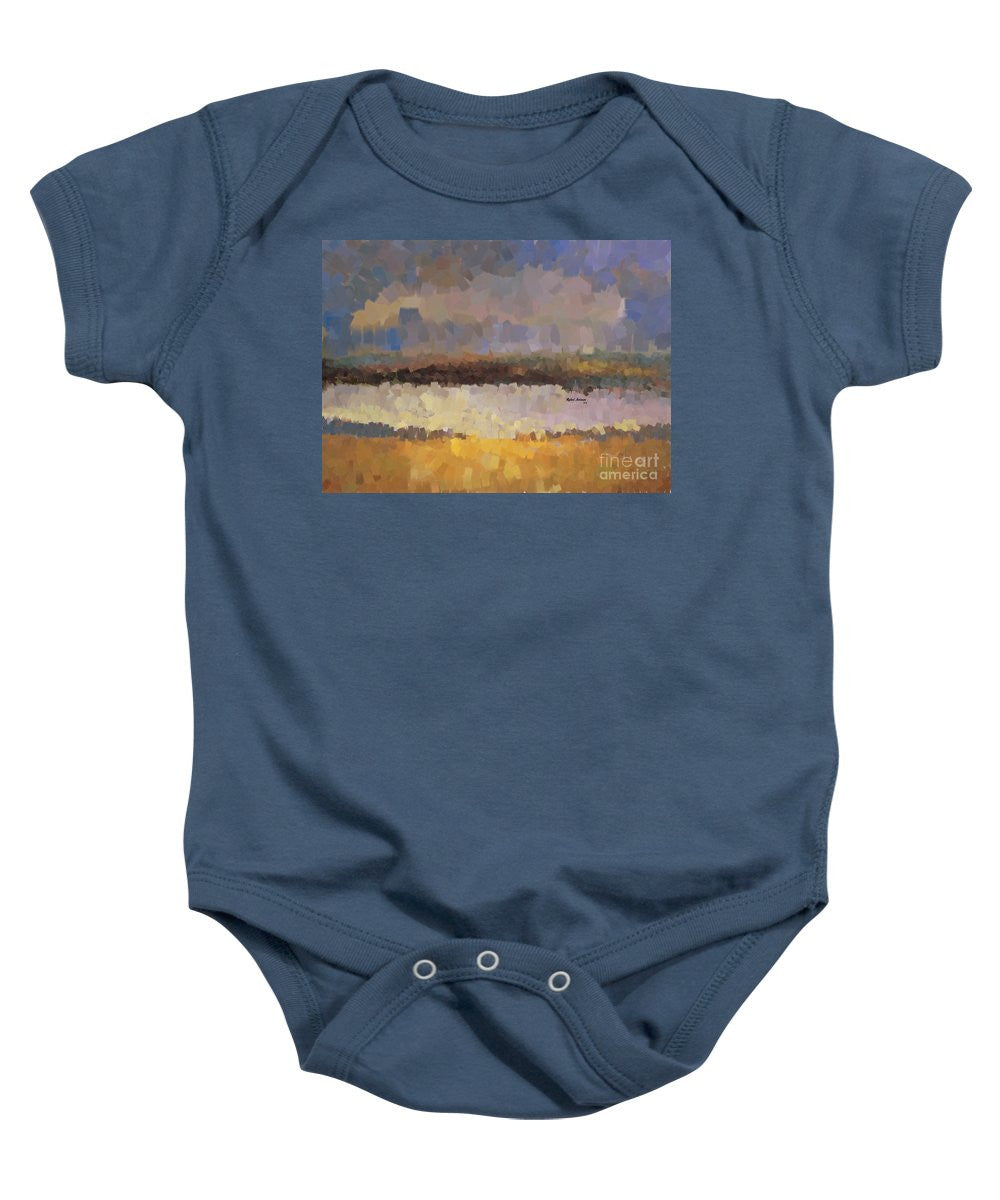 Baby Onesie - Abstract Landscape 1524