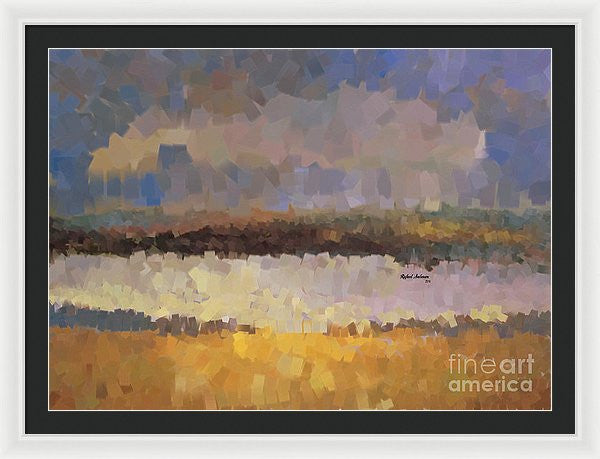 Framed Print - Abstract Landscape 1524