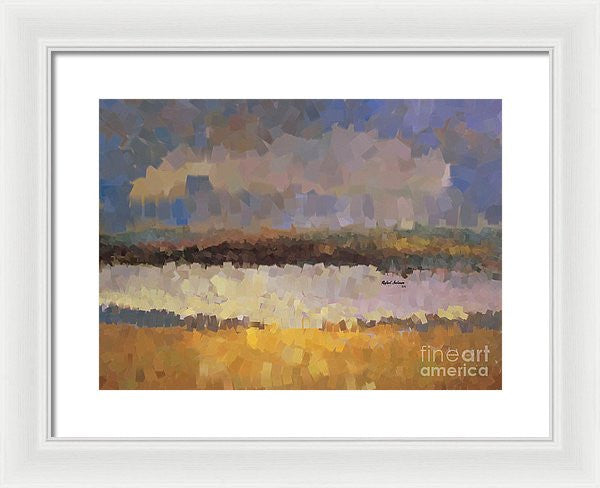 Framed Print - Abstract Landscape 1524