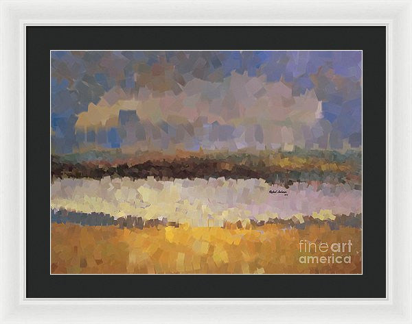 Framed Print - Abstract Landscape 1524