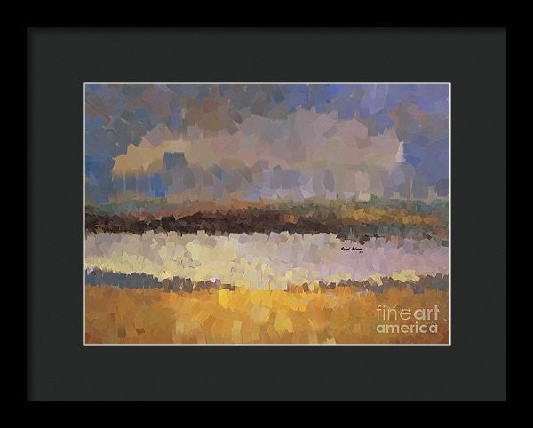 Framed Print - Abstract Landscape 1524