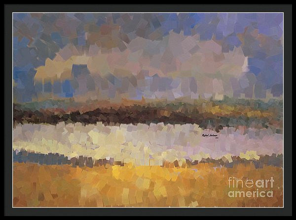 Framed Print - Abstract Landscape 1524