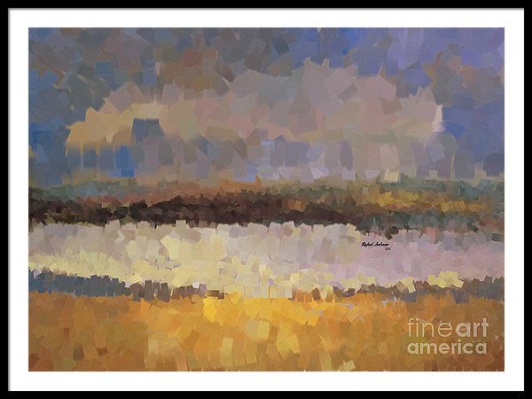 Framed Print - Abstract Landscape 1524