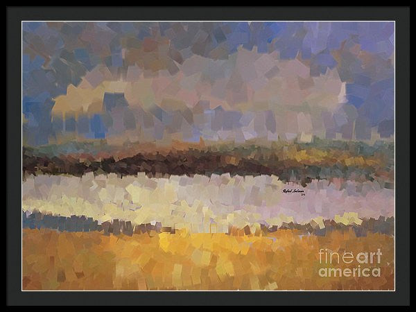 Framed Print - Abstract Landscape 1524