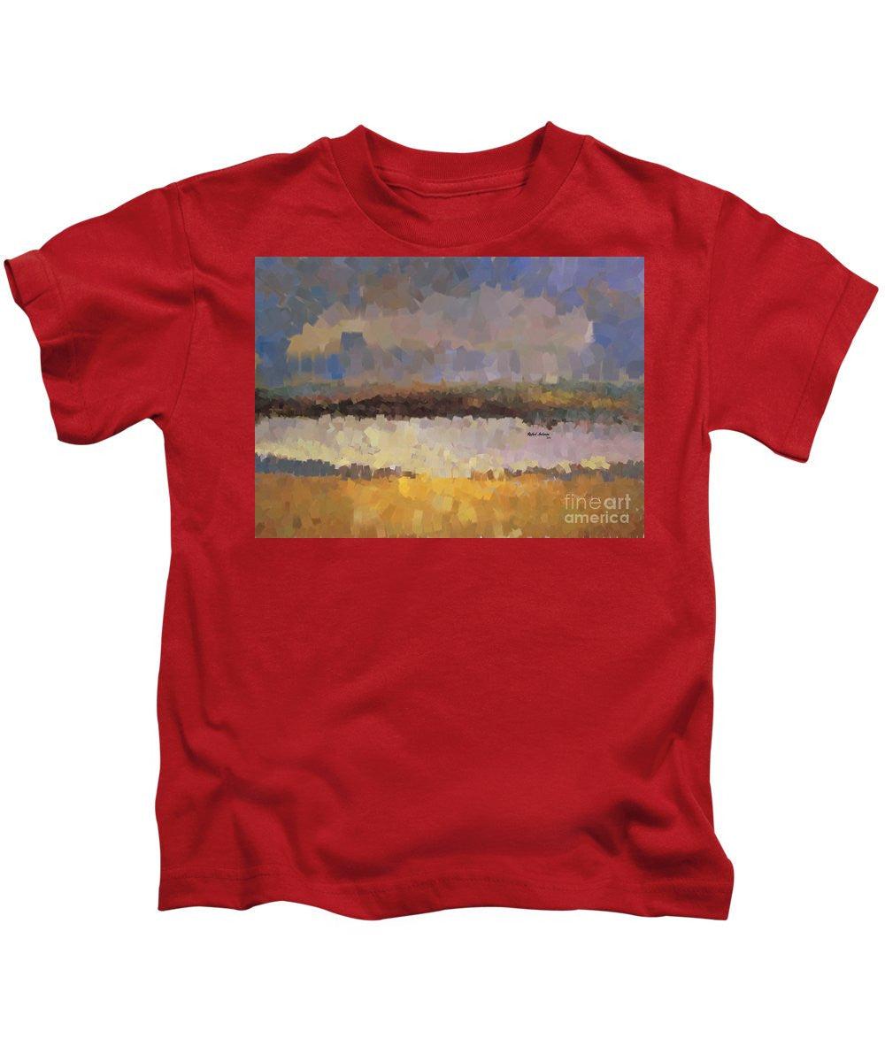 T-shirt pour enfant - Paysage abstrait 1524