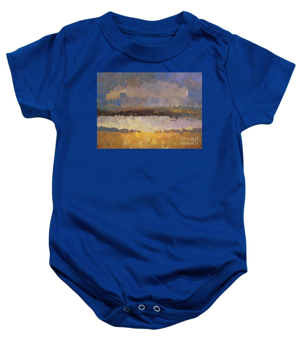 Baby Onesie - Abstract Landscape 1524