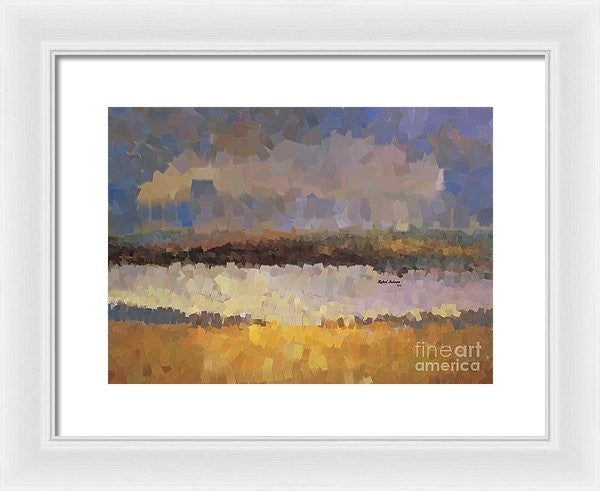 Framed Print - Abstract Landscape 1524