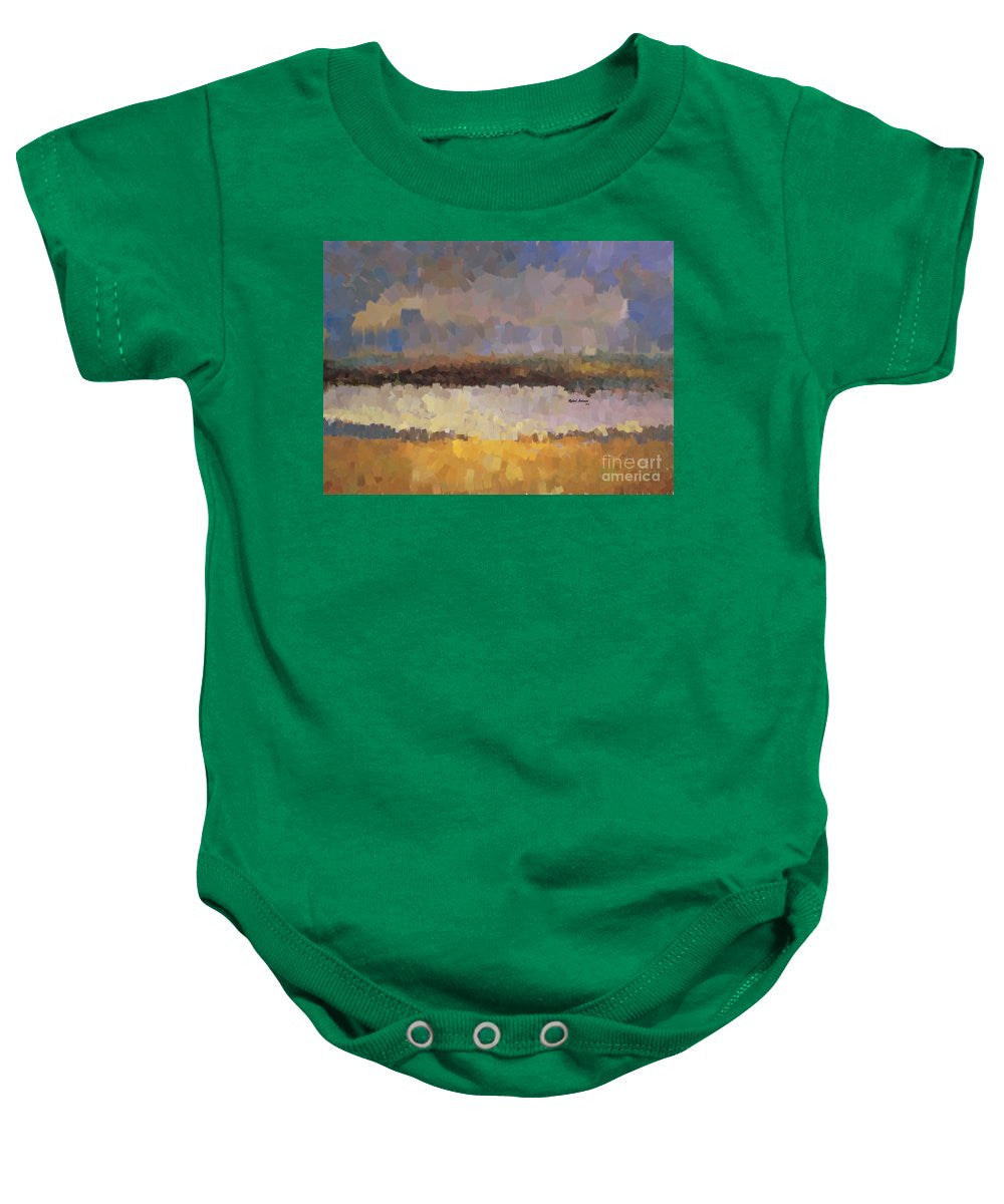 Baby Onesie - Abstract Landscape 1524