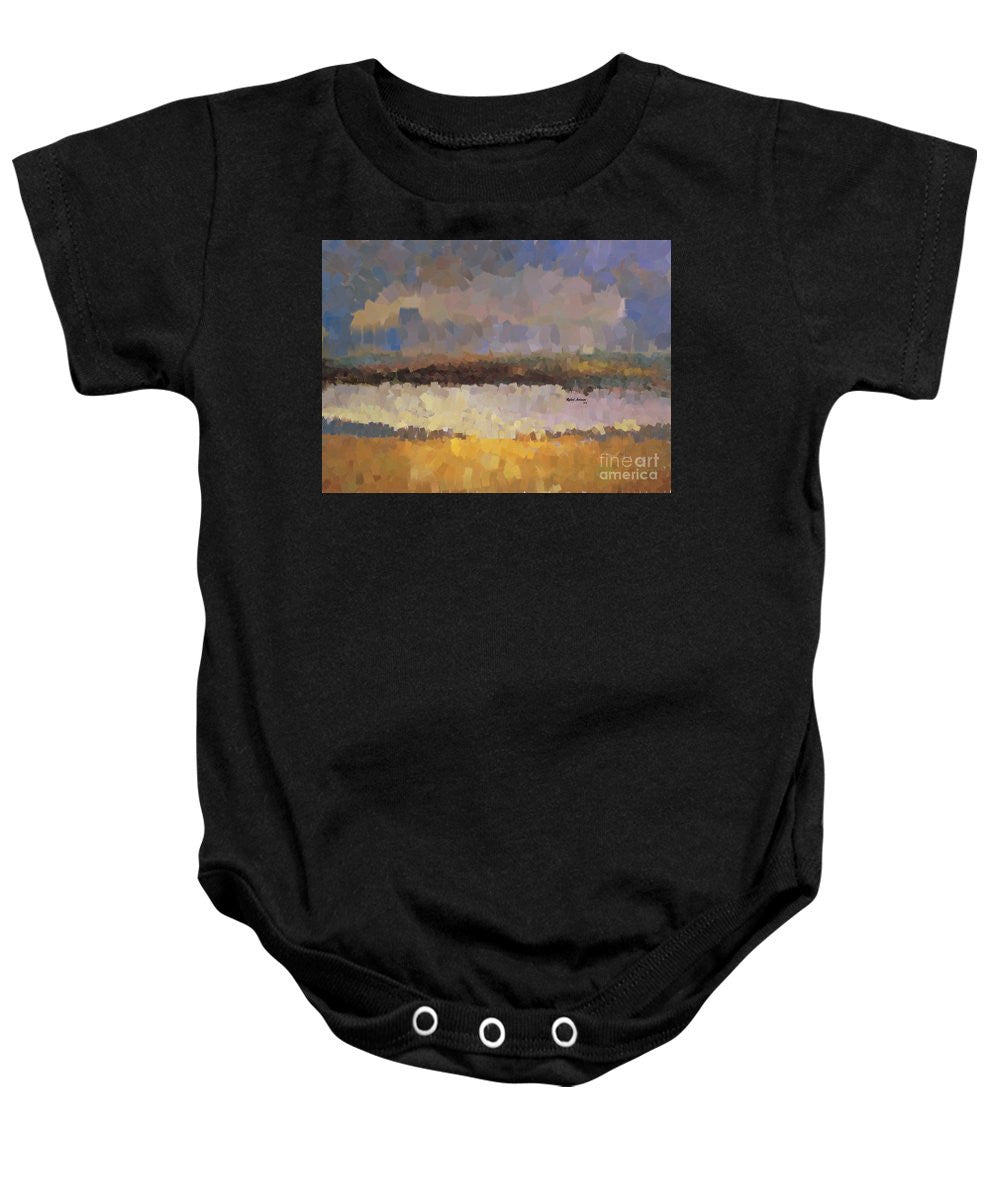 Baby Onesie - Abstract Landscape 1524