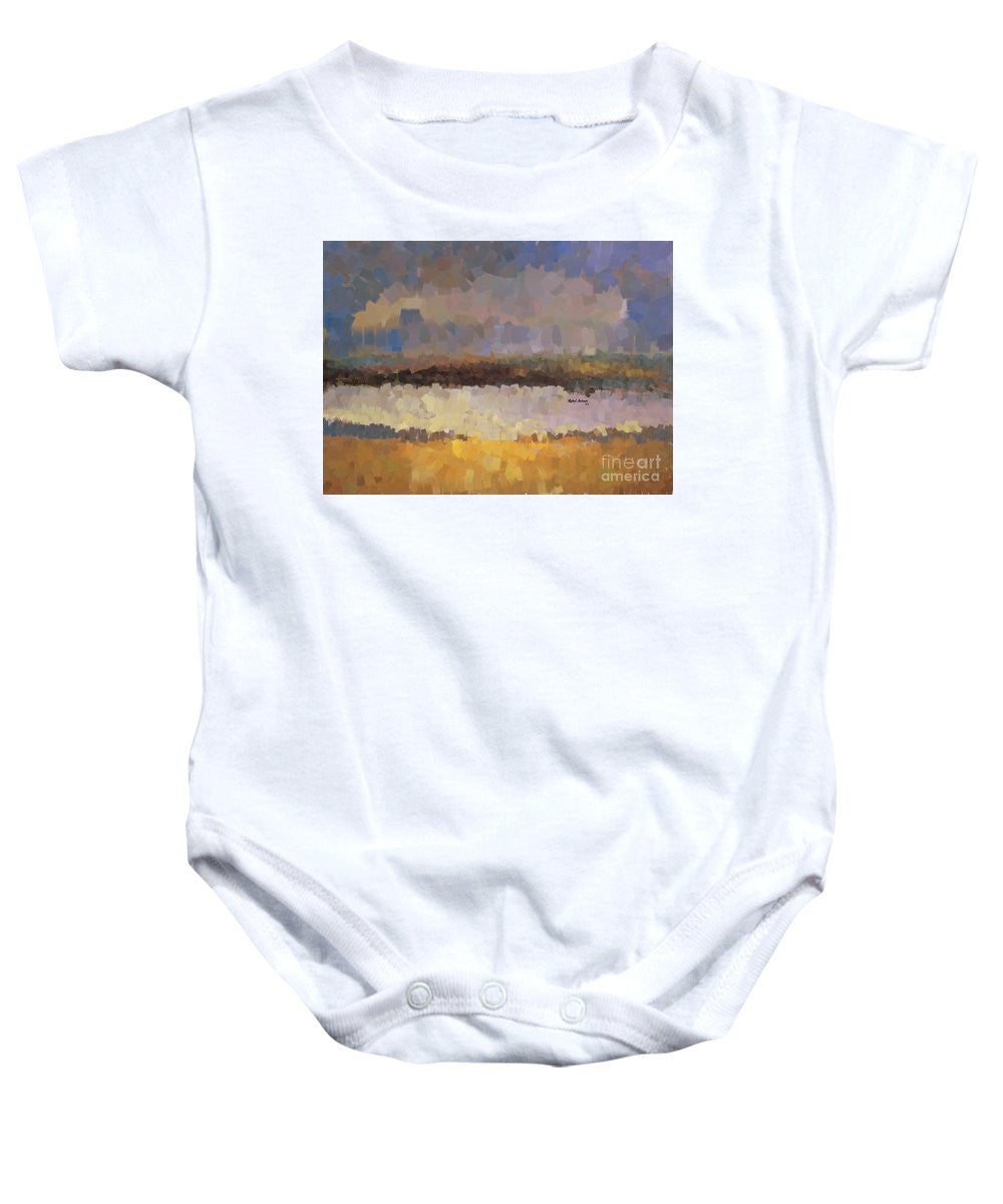 Baby Onesie - Abstract Landscape 1524