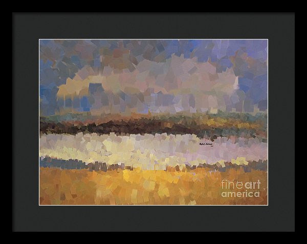 Framed Print - Abstract Landscape 1524