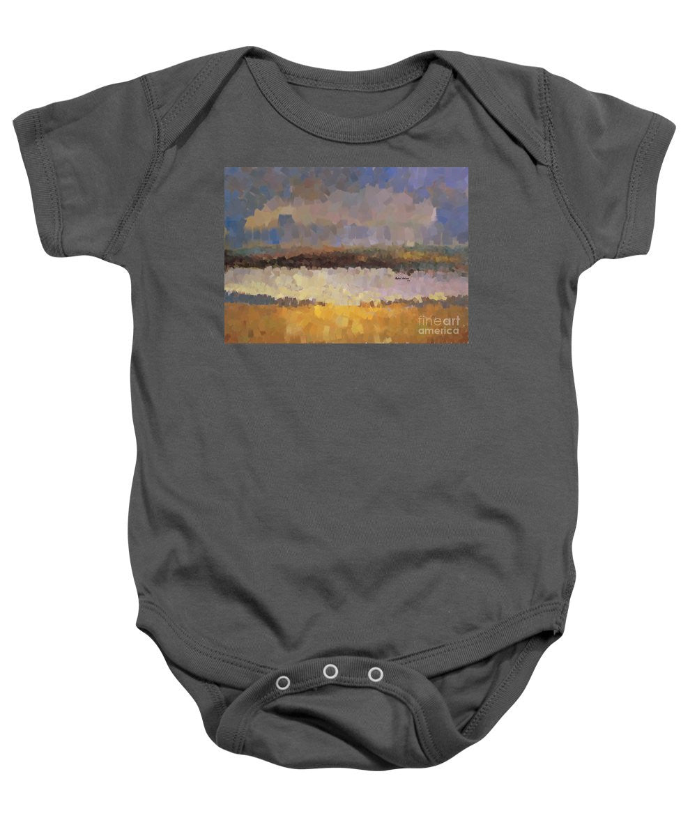 Baby Onesie - Abstract Landscape 1524