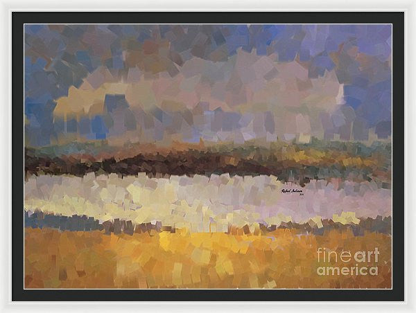 Framed Print - Abstract Landscape 1524