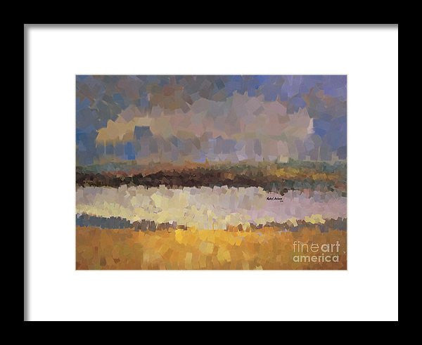 Framed Print - Abstract Landscape 1524