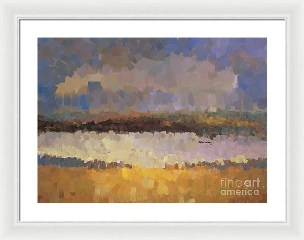 Framed Print - Abstract Landscape 1524