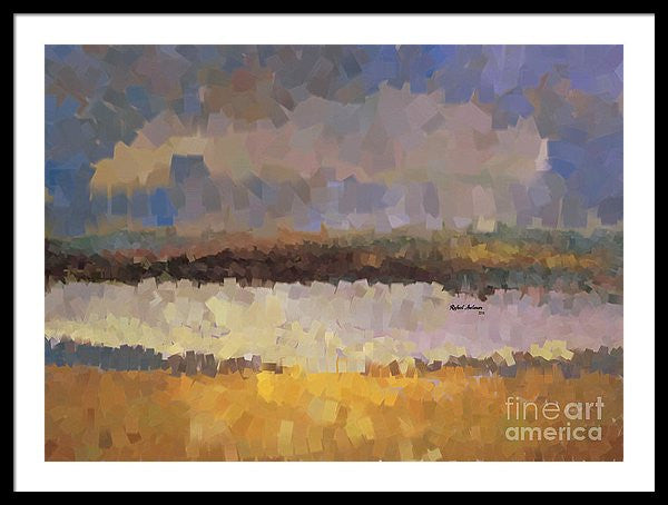 Framed Print - Abstract Landscape 1524